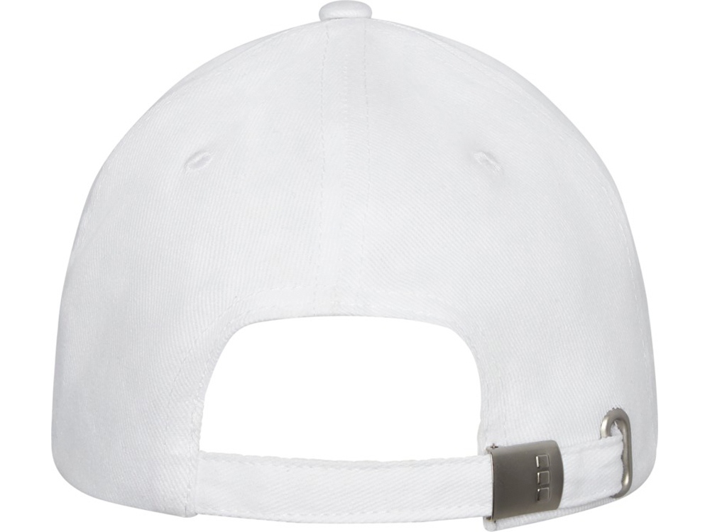 Бейсболка Davis, 6 панелей, белый-2