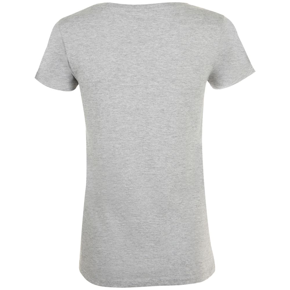 Футболка женская «Преодолень», серый меланж-1