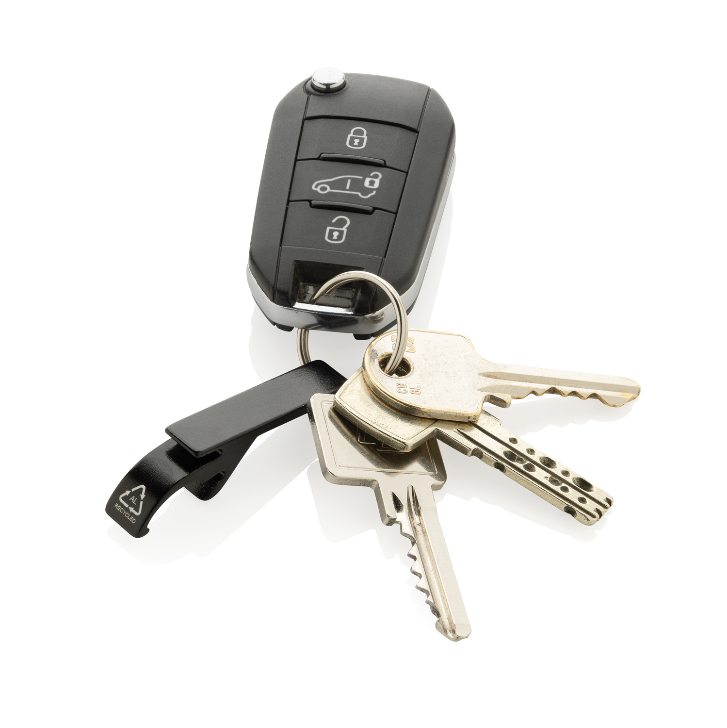 Открывалка для бутылок с кольцом из переработанного алюминия RCS-5