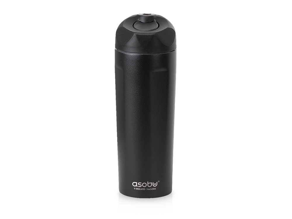 Термокружка EASY ACCESS, 420 мл, черный-0