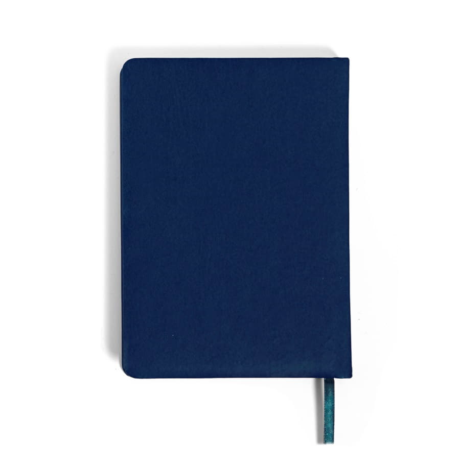 Ежедневник недатированный Duncan, формат А5,  в линейку, темно-синий-2