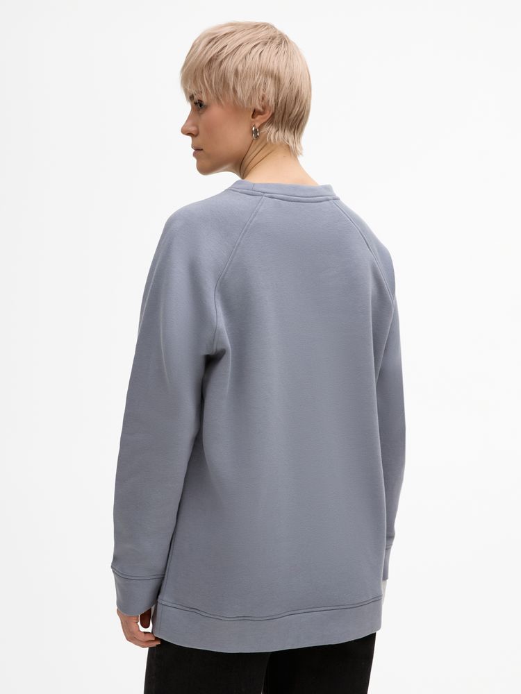 Свитшот унисекс S1, серый-4