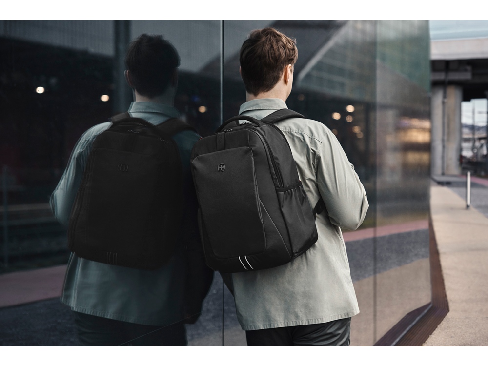 Рюкзак WENGER XE Professional 15.6, черный, переработанный ПЭТ/Полиэстер, 32х22х44 см, 23 л.-9
