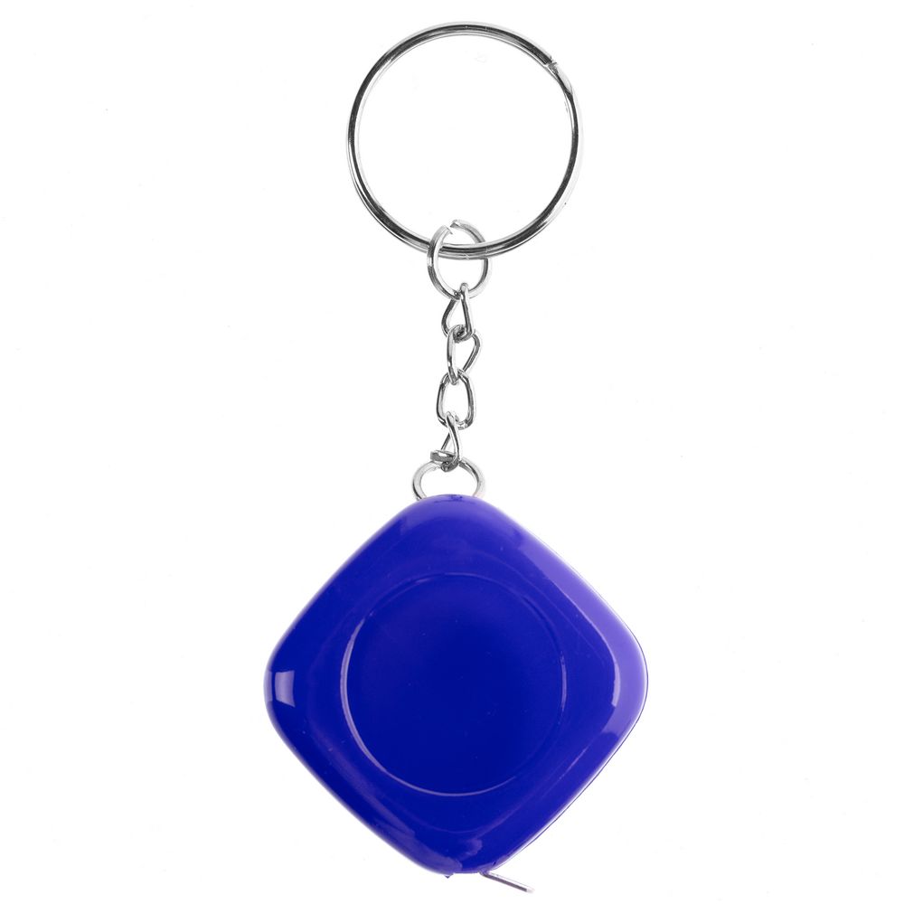 Брелок с рулеткой Metric, синий-2