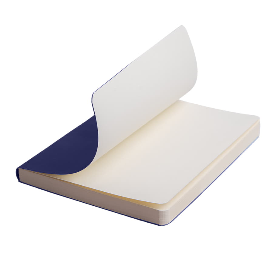 Ежедневник недатированный Tony, А5, темно-синий, кремовый блок в линейку, темно-синий-3