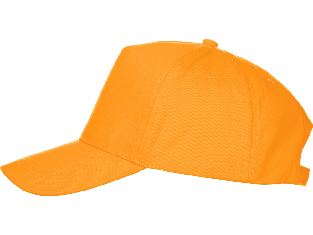 Бейсболка Мемфис 230 5-панельная, оранжевая-5