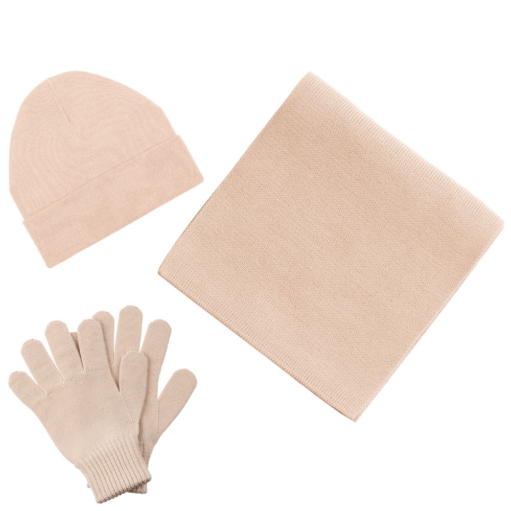 Перчатки Real Talk, бежевые-3