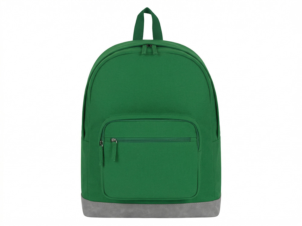 Рюкзак Shammy с эко-замшей для ноутбука 15, зеленый-2
