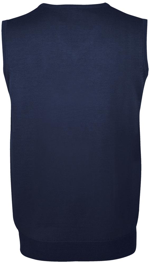 Жилет унисекс Gentlemen, темно-синий-1