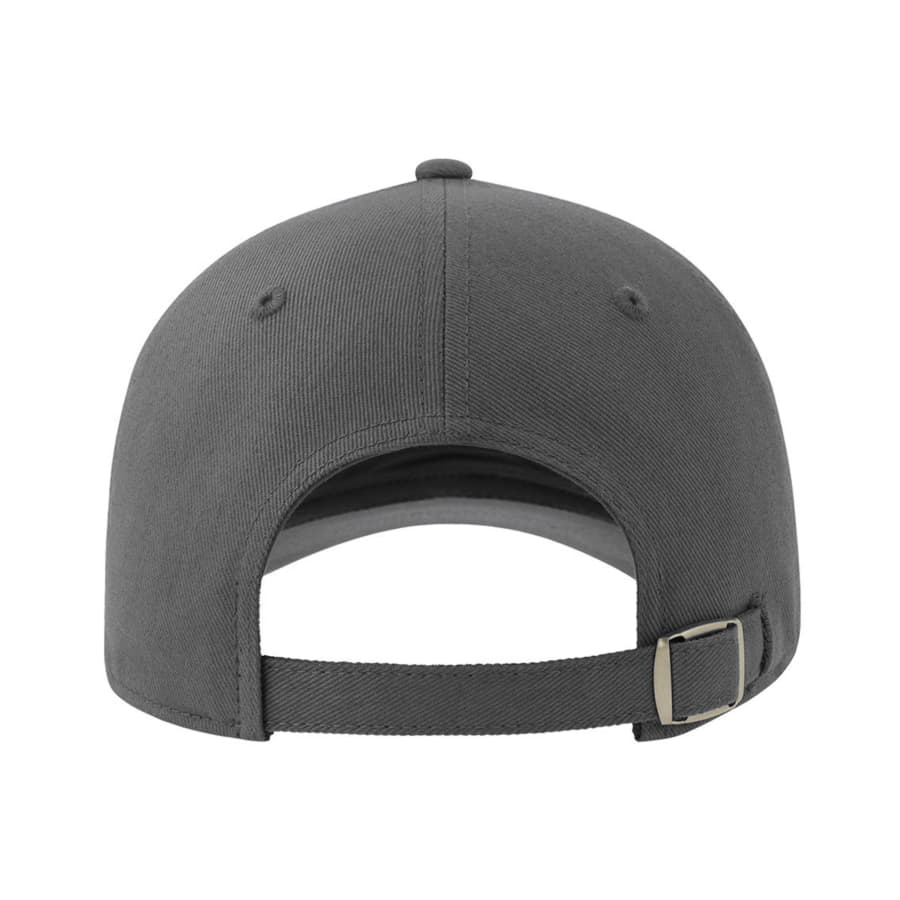 Бейсболка LIBERTY SANDWICH-S 270, 6 клиньев, металлическая застежка, темно-серый, белый-6