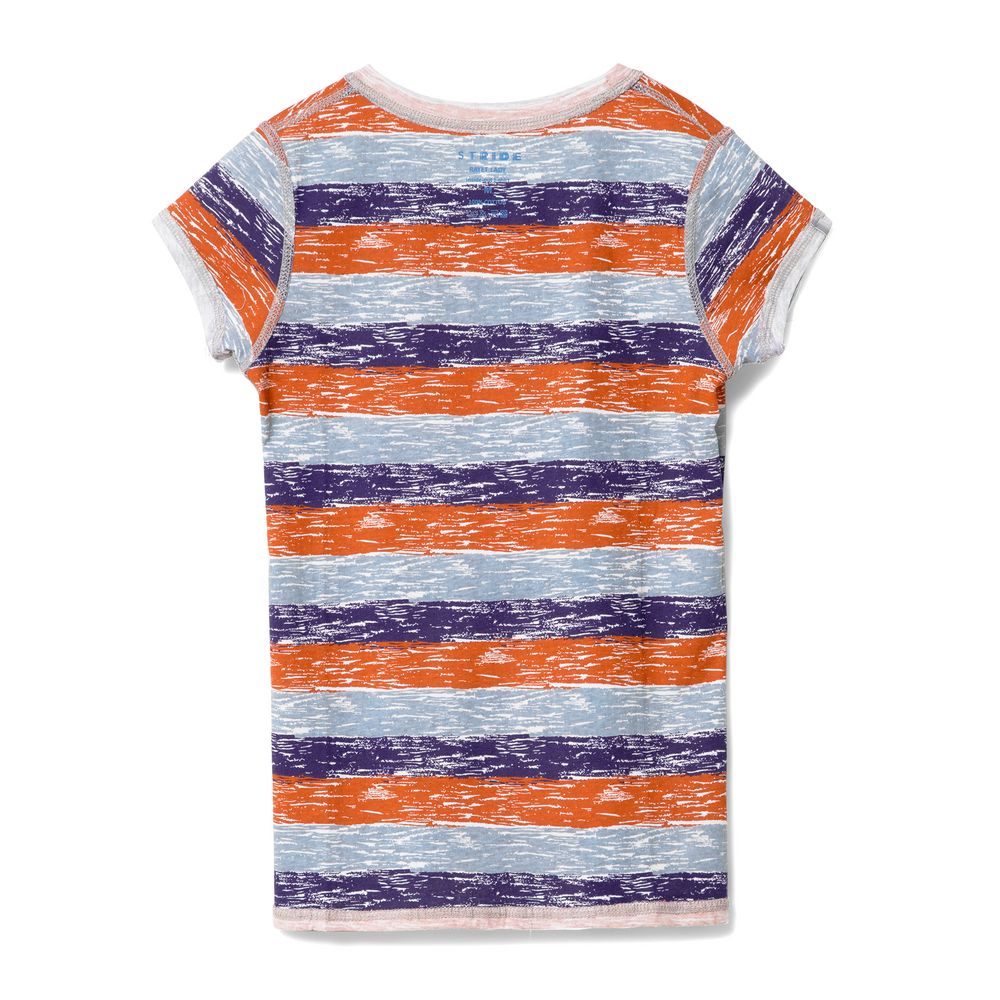 Футболка женская Rayet Lady двусторонняя, оранжевая с фиолетовым-2