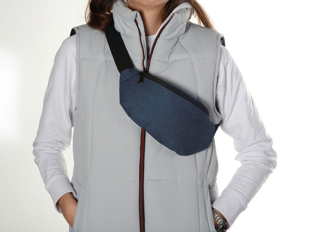 Сумка на пояс Planar, темно-синий-6