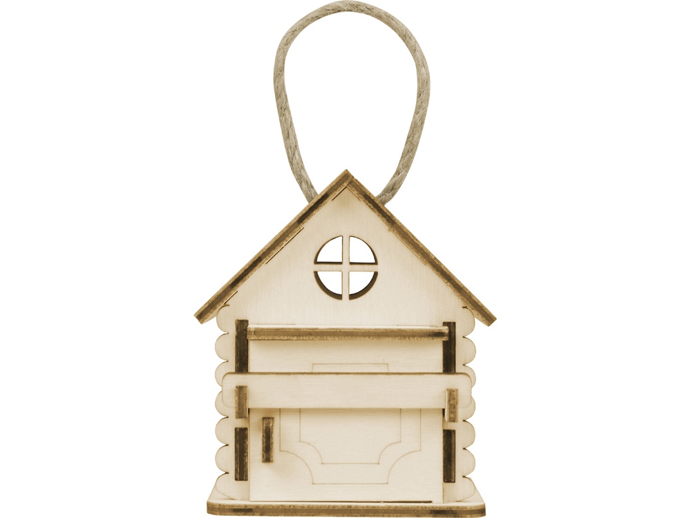 Игрушка Домик упаковка, зеленый-3