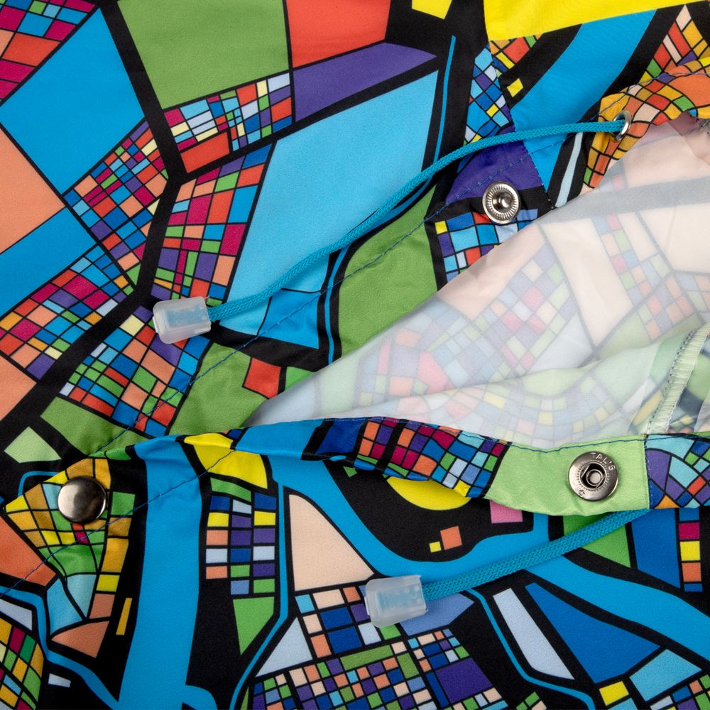 Дождевик классический RainCoat на заказ, разноцветный, единый размер-3