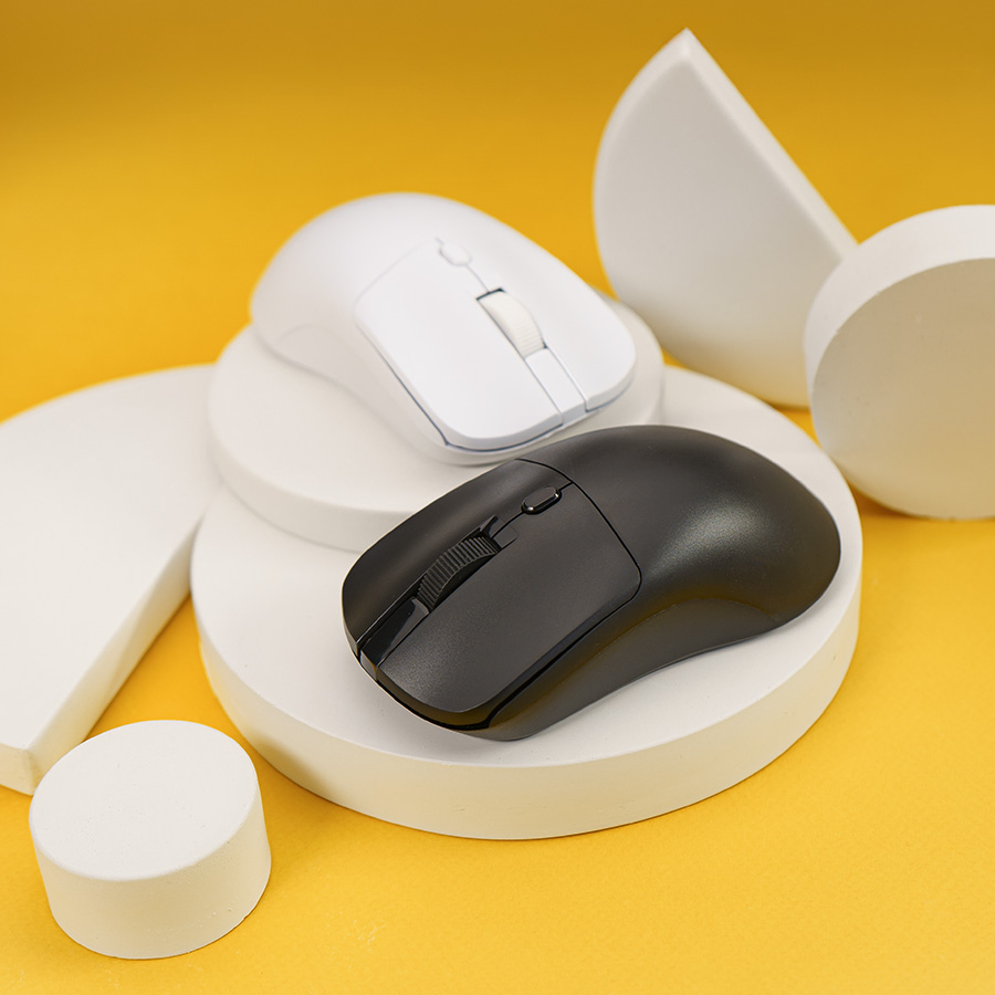 Мышь беспроводная PULSE, черная, пластик, черный-3