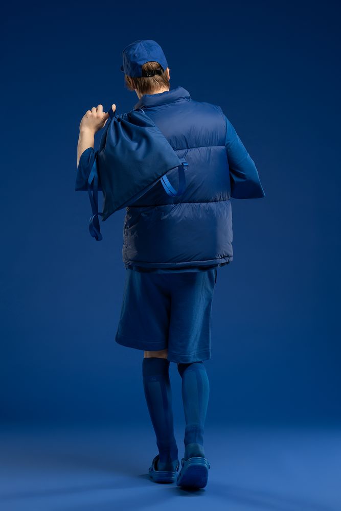 Основа для шопера-рюкзака B3, синяя-1