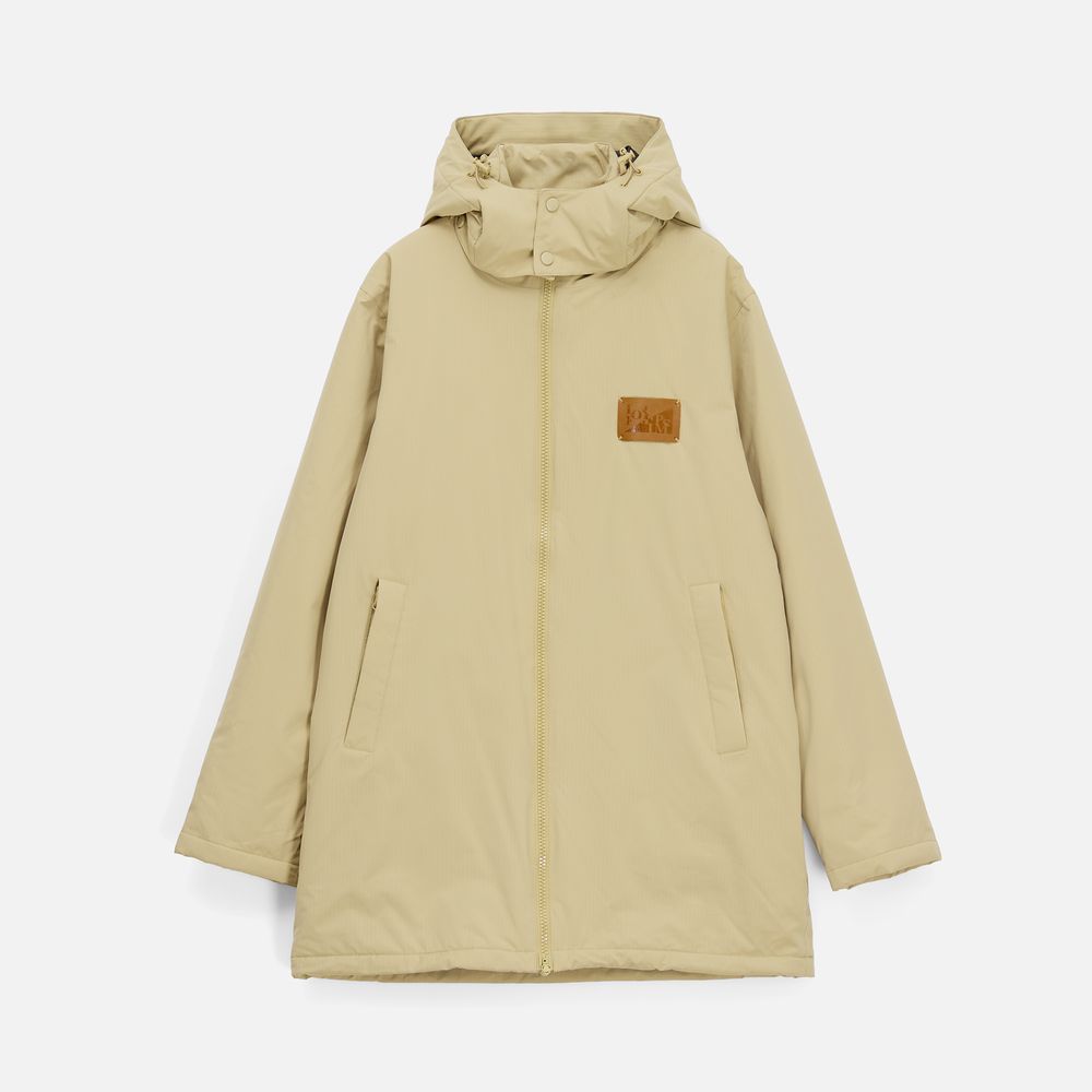 Куртка-парка унисекс Sfera, бежевая-10