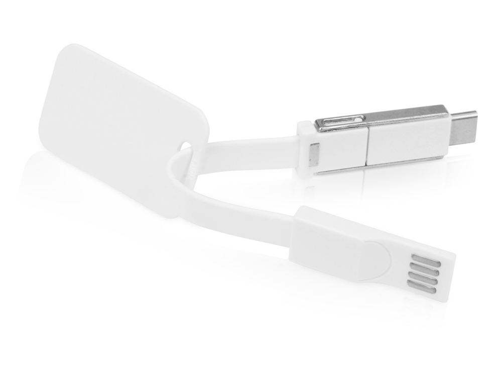 Зарядный кабель 3-в-1 Charge-it, белый-2