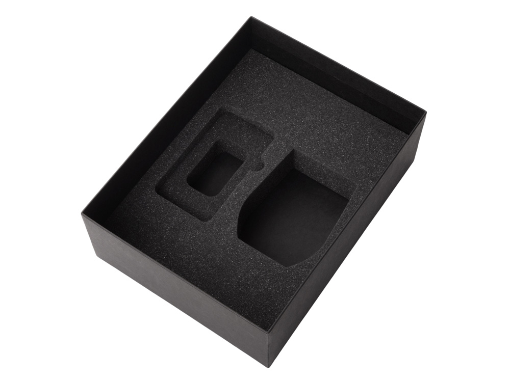 Подарочный набор с термокружкой и повербанком С1, 5000 mAh, оранжевый-4