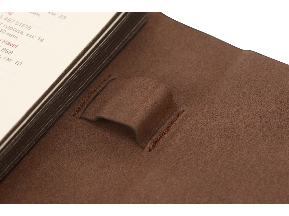Ежедневник недатированный с магнитным клапаном, А5 WALTZ, бордовый-3