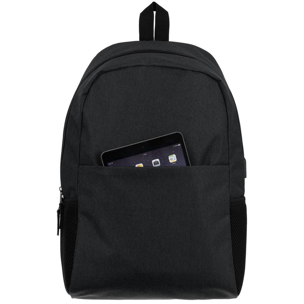 Рюкзак для ноутбука Conttori, черный меланж-4