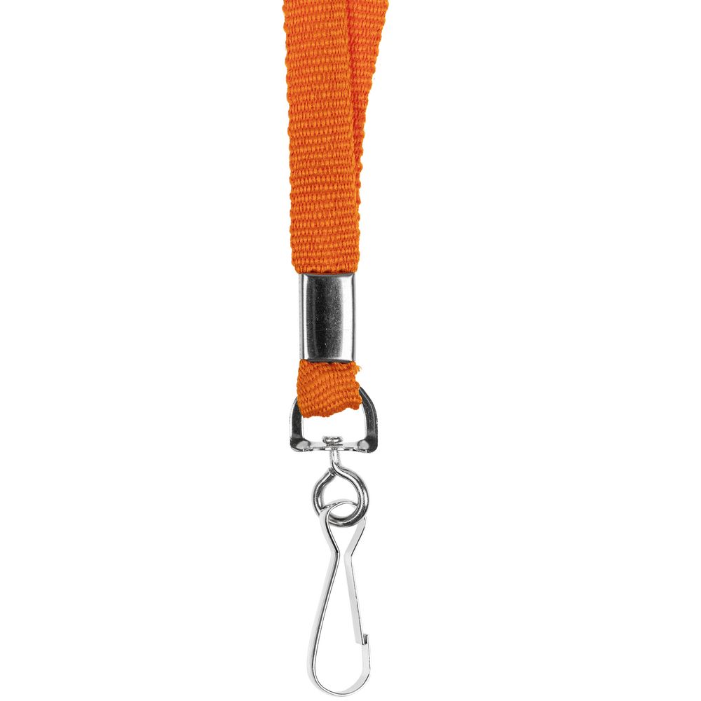 Лента с карабином Colorplan, оранжевая-3