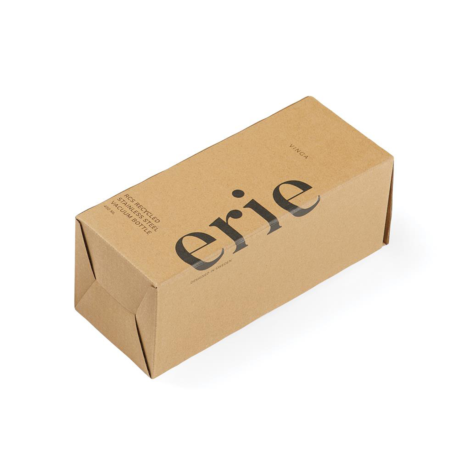 Термобутылка VINGA Erie из переработанной стали RCS, 450 мл-1