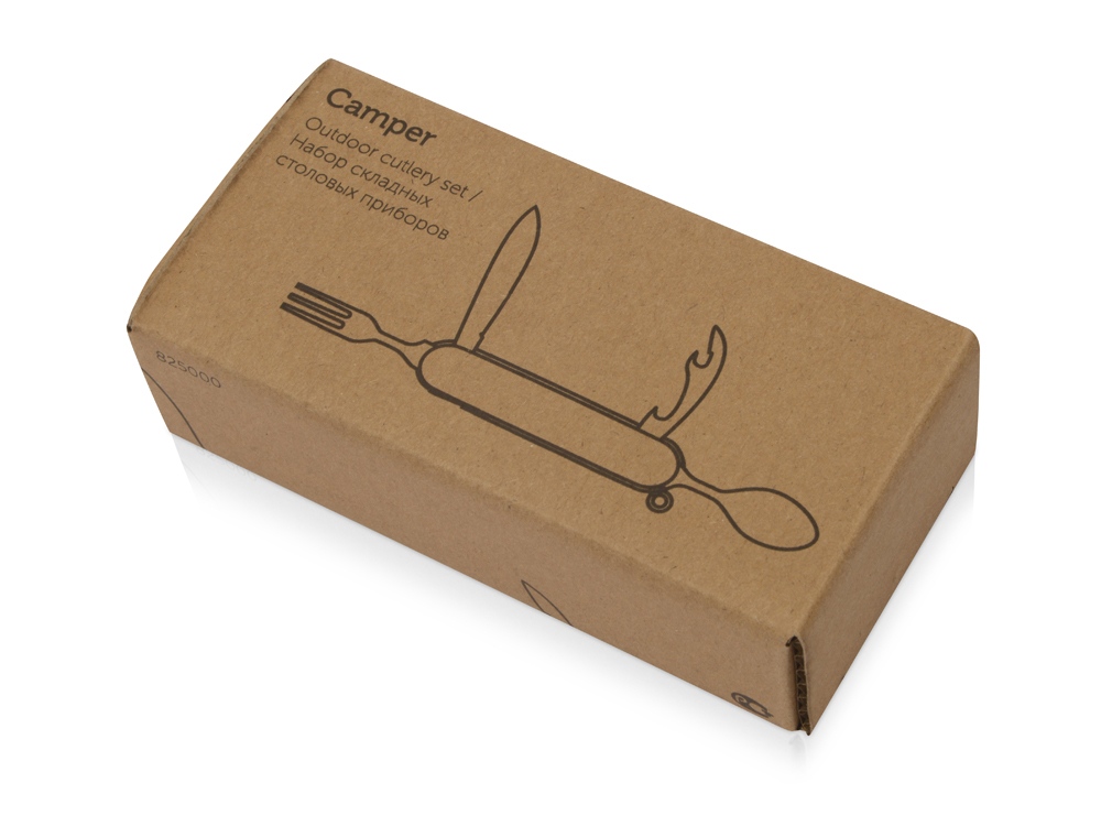 Приборы Camper 4 в 1 в чехле: вилка, ложка, нож, открывалка-12