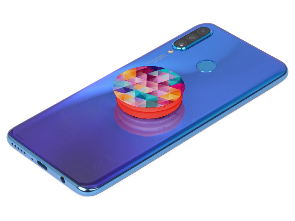 Держатель для телефона Pop Stand, красный-5