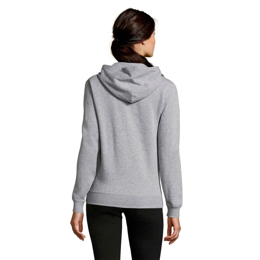 Толстовка женская SEVEN WOMEN 280, серый меланж-3