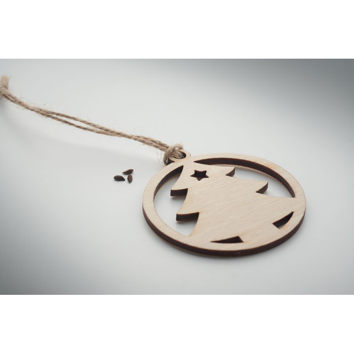 Украшение деревянное, древесный-5