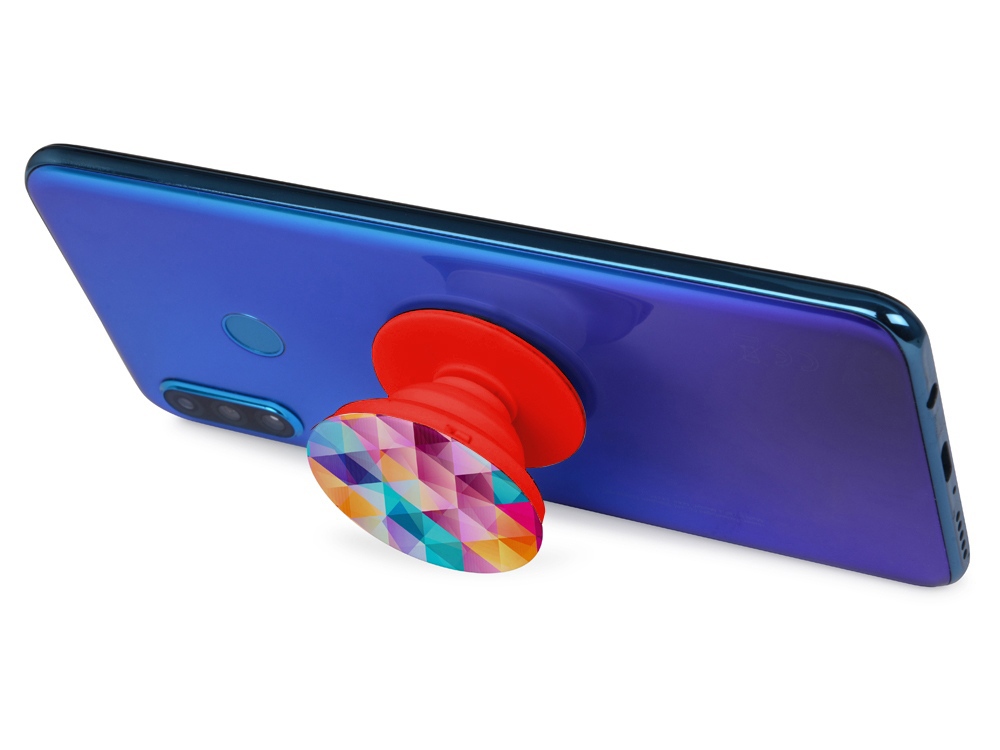 Держатель для телефона Pop Stand, красный-3