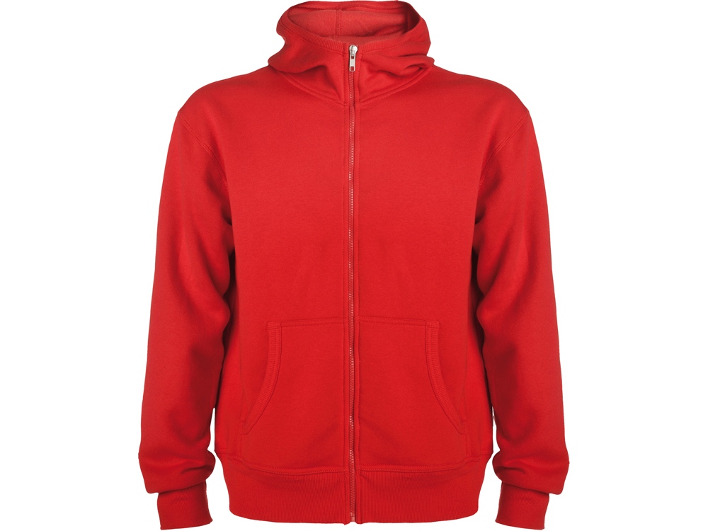 Толстовка на молнии Montblanc унисекс, красный-0