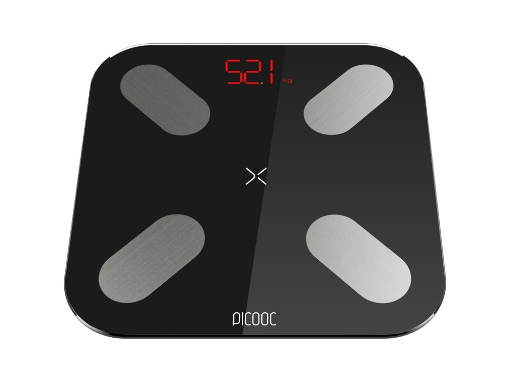 Умные диагностические весы Picooc Mini Black V2 (6924917717391), черный-2