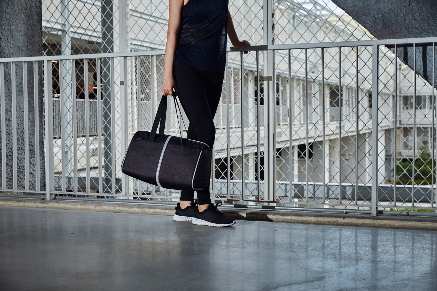 Спортивная KORIN сумка FlexPack Gym 49х26х23 см, темно-серая-12