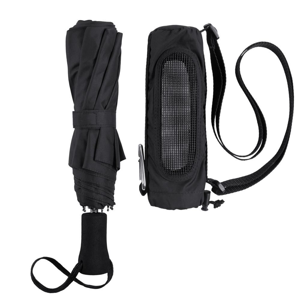 Складной зонт Hogg Trek, черный-3