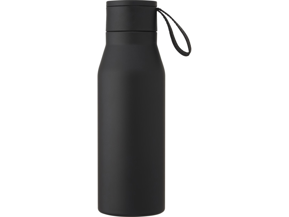 Ljungan Бутылка объемом 500 мл с медной вакуумной изоляцией, ремешком и крышкой, черный-1