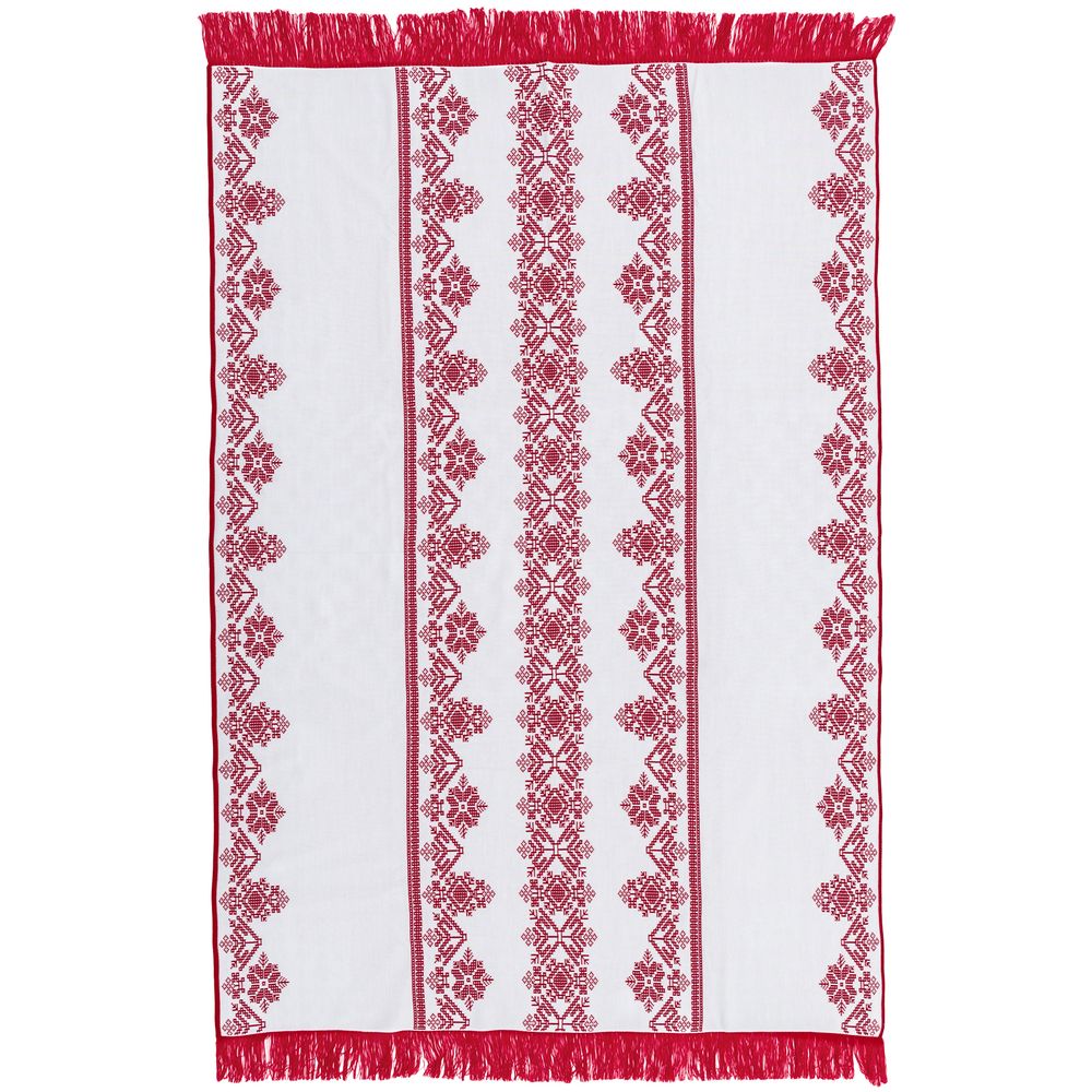 Плед Onego, красный-1