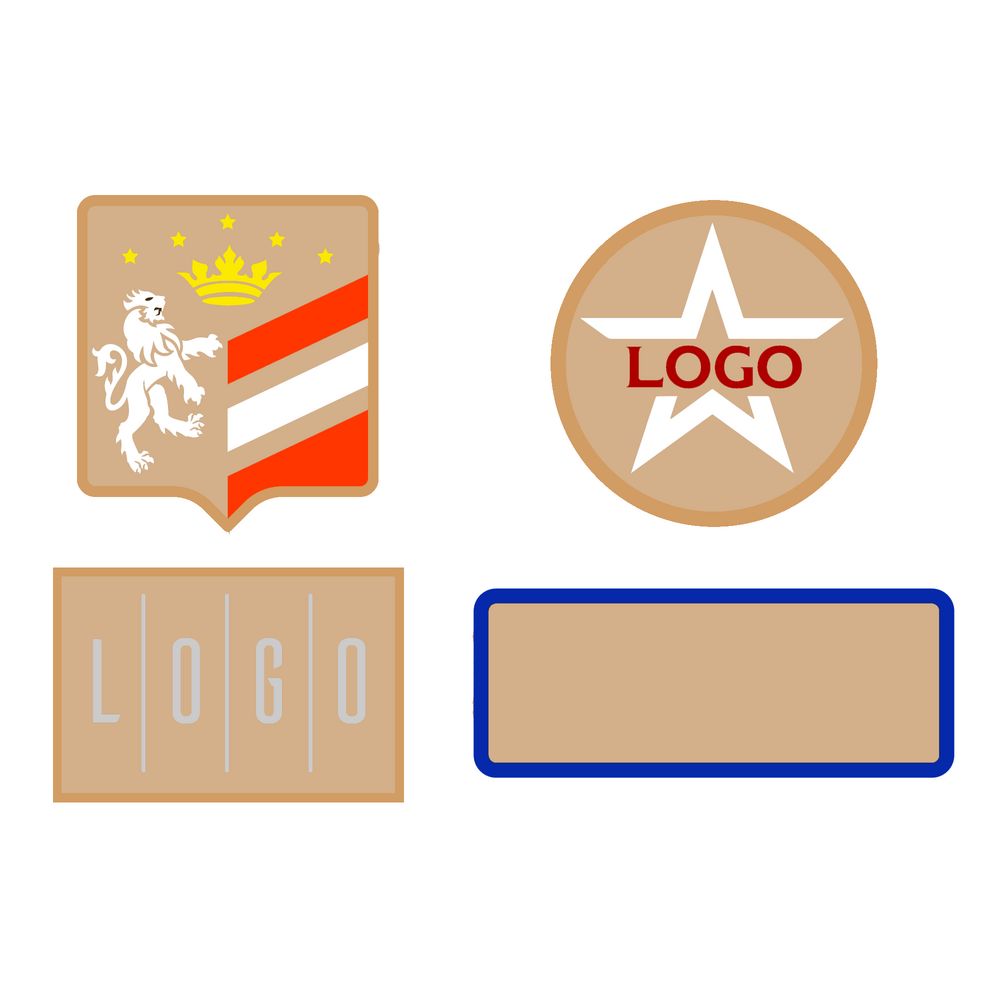 Шеврон из габардина Gabo M, бежевый-0