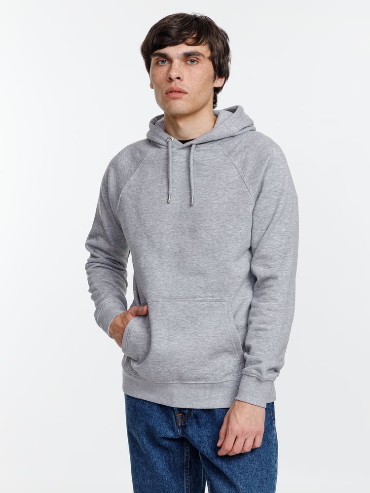 Толстовка унисекс Stellar, серый меланж-4