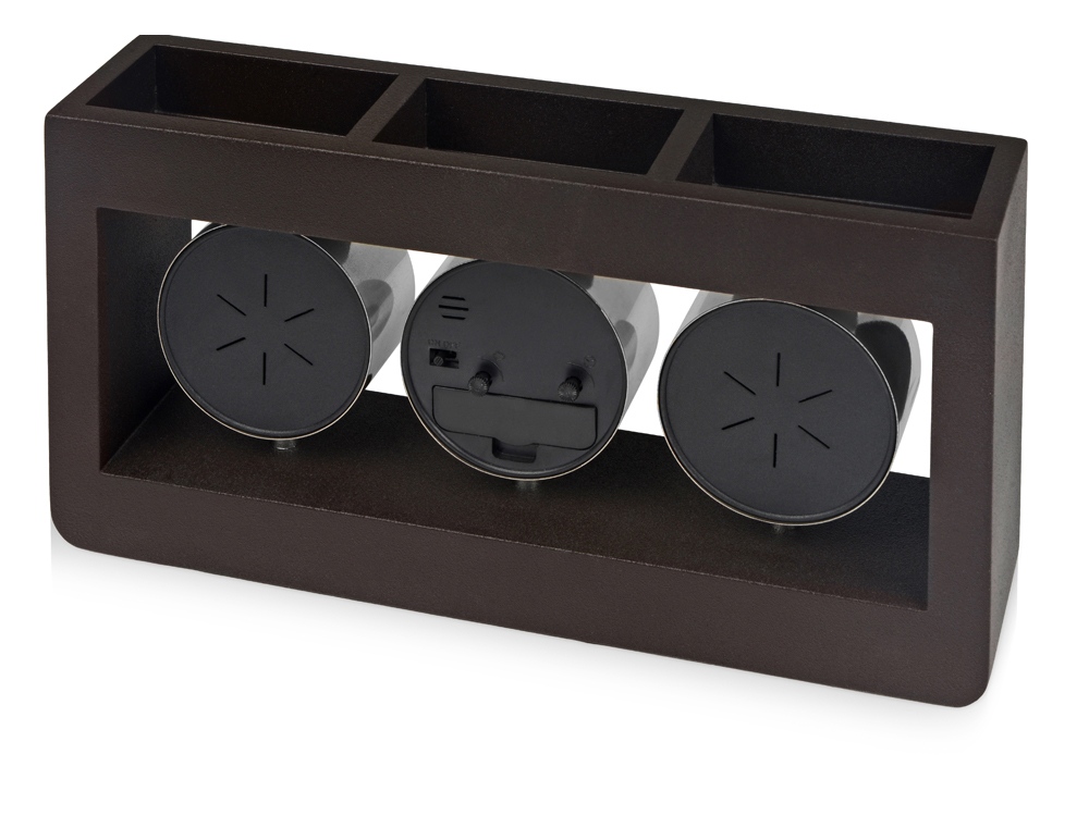 Погодная станция Трилогия, коричневый/серебристый-1