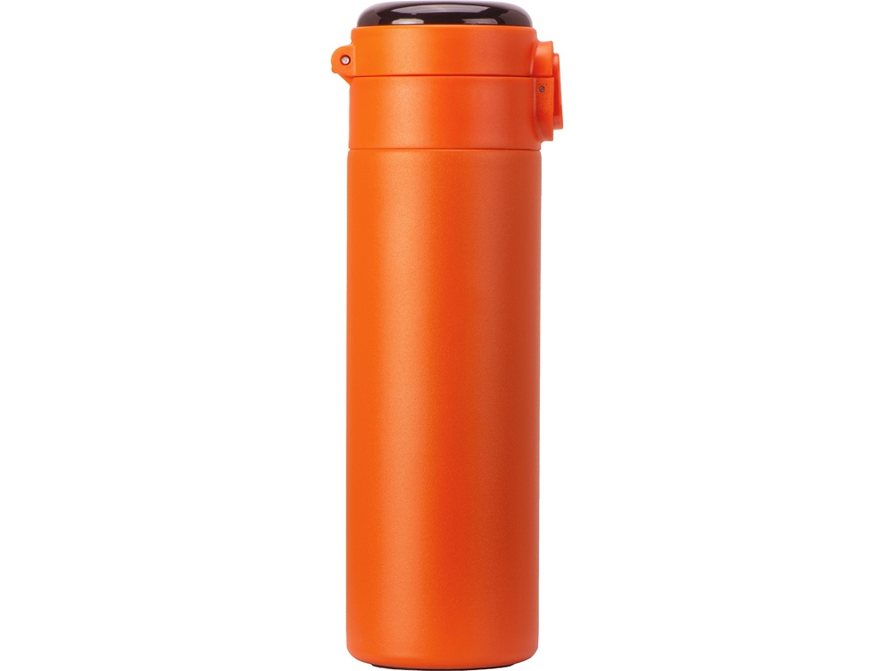 Вакуумная термокружка Waterline с медной изоляцией Bravo, 400 мл, тубус, оранжевый-12