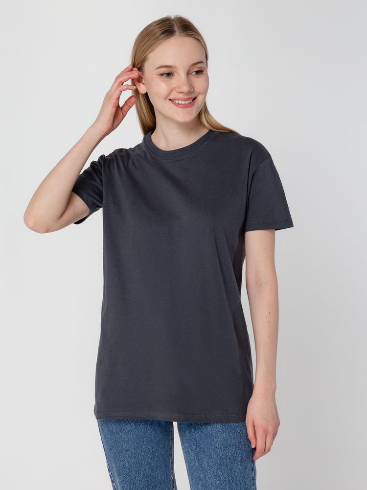 Футболка унисекс Regent 150, светло-серая-3