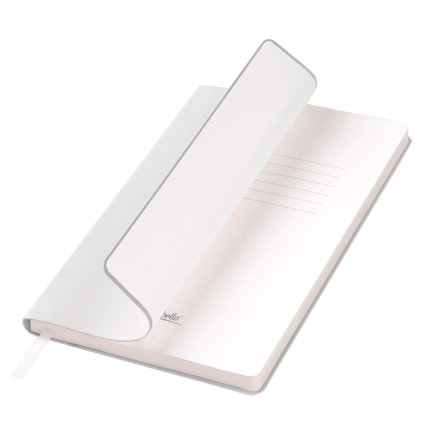 Ежедневник Ривер Сайд (River side) недатированный, белый (без упаковки, без стикера)-0