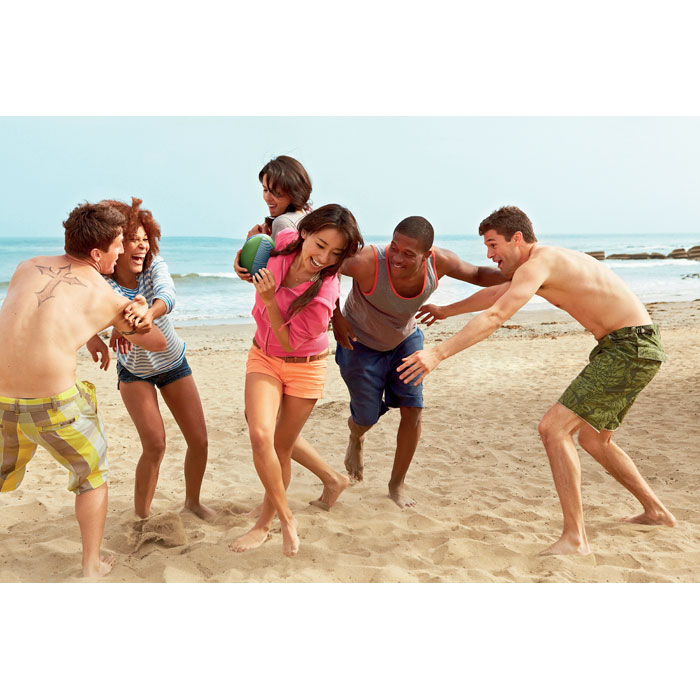 Мяч для водного регби, многоцветный-5