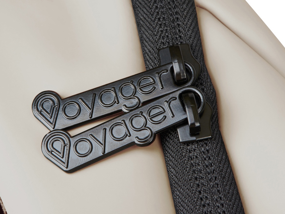 Рюкзак Sofit для ноутбука из экокожи, бежевый-11