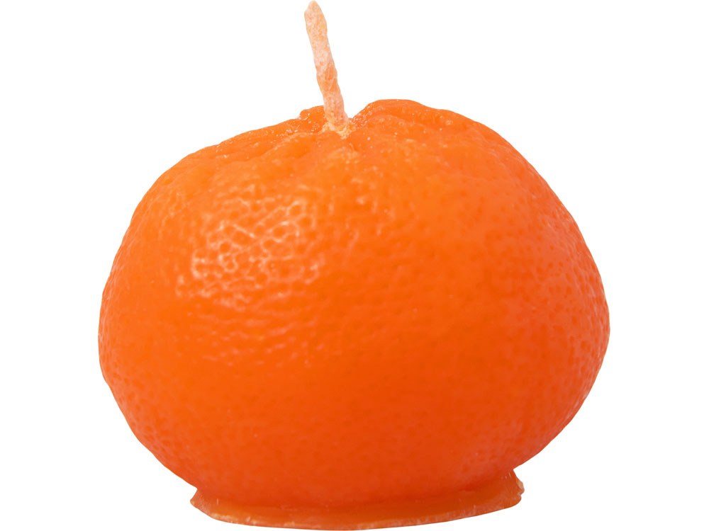 Свеча Мандарин, оранжевый-1