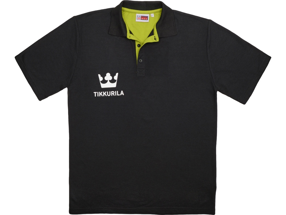 Рубашка поло Solo мужская, лайм-7