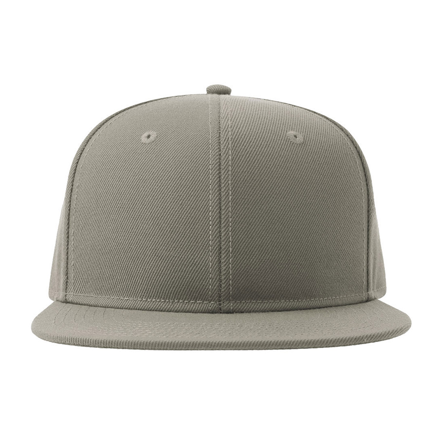 Бейсболка SNAP BACK-S, 6 клиньев, пластиковая застежка, серый-7