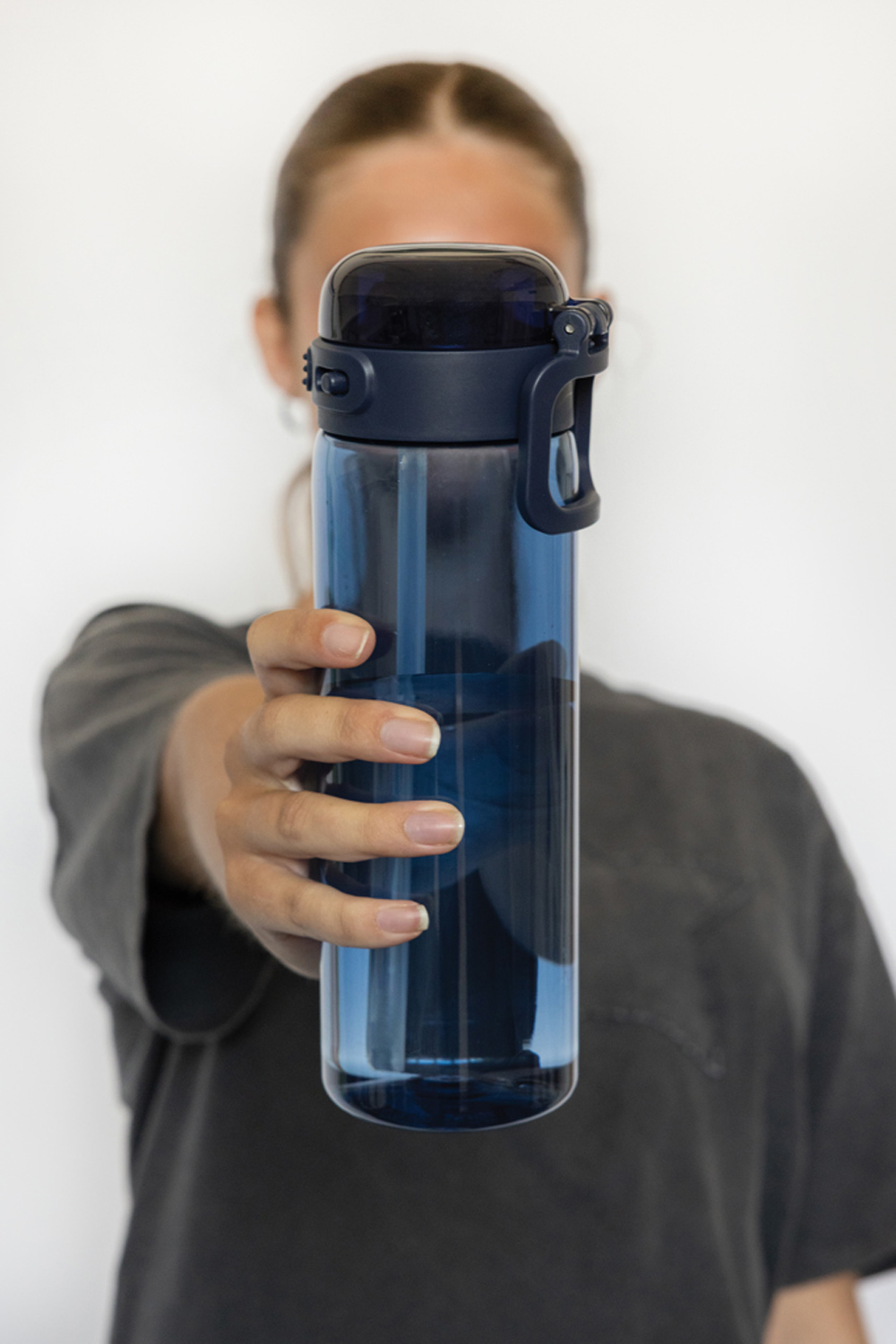 Спортивная бутылка SipnLock из rPET RCS, 800 мл-9